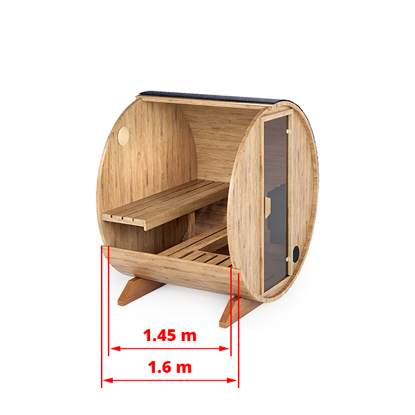 Outdoor Barrel Sauna