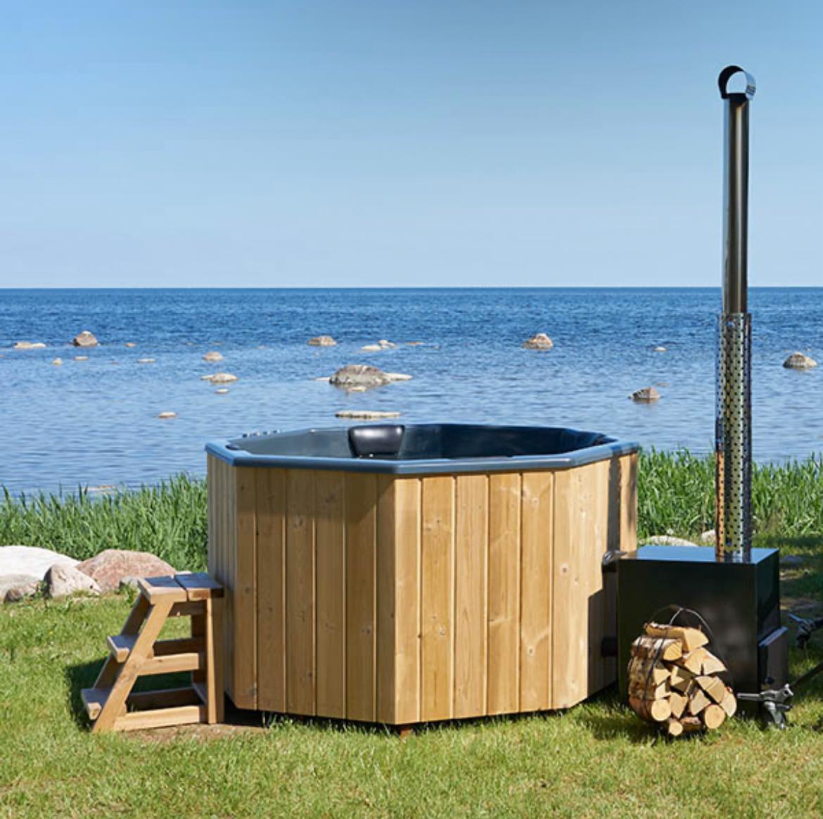 Octagonal Hot Tub