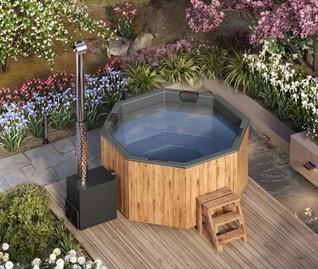 Octagonal Hot Tub
