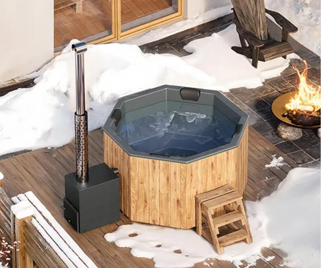 Octagonal Hot Tub