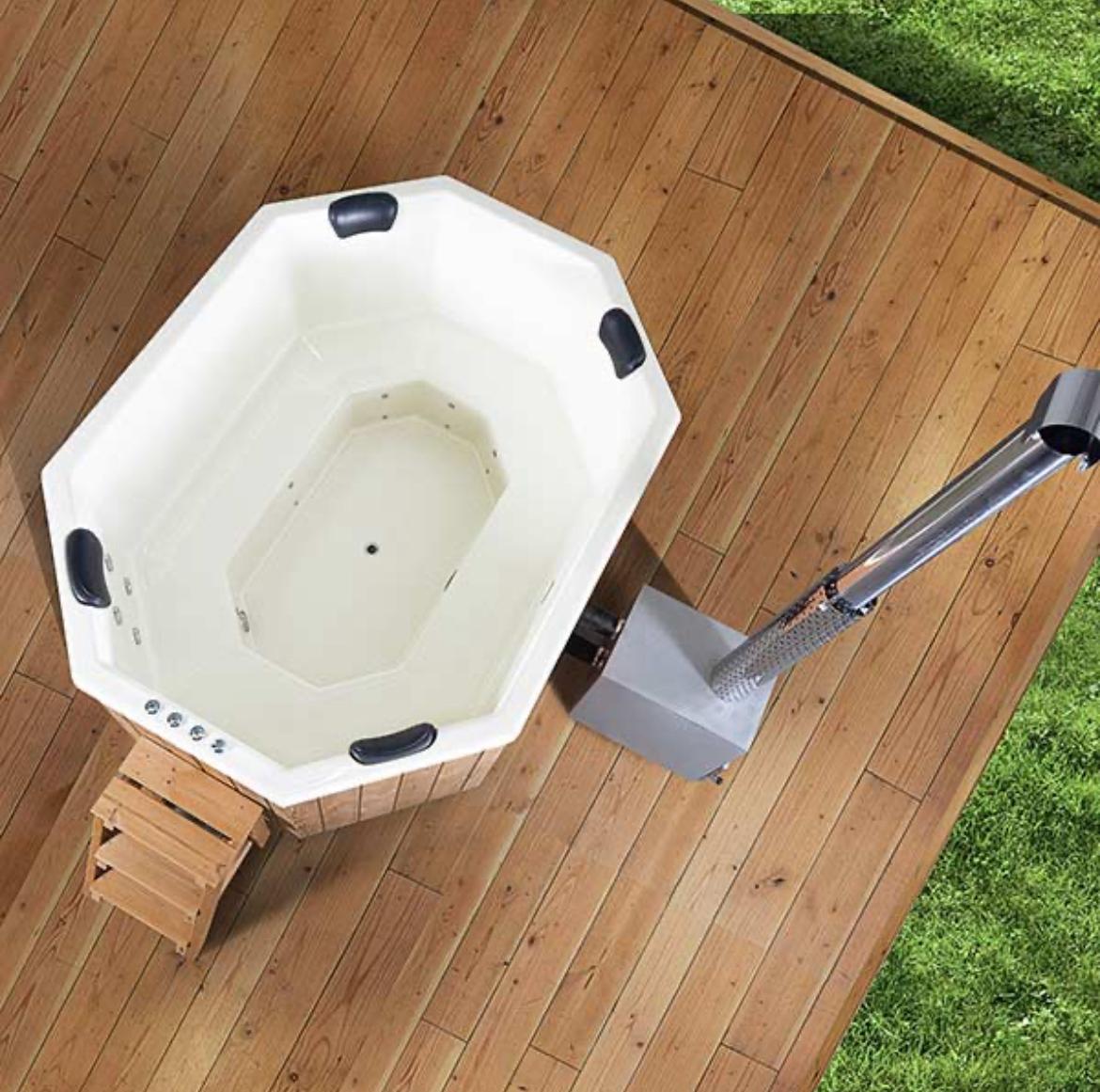 Octagonal Hot Tub