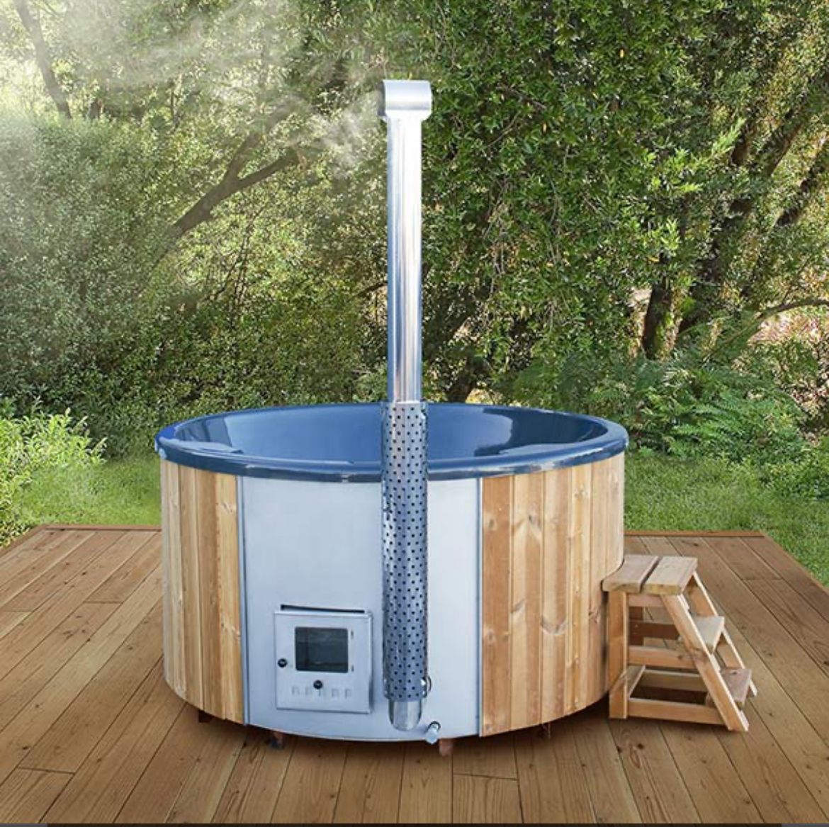 Round Hot Tub