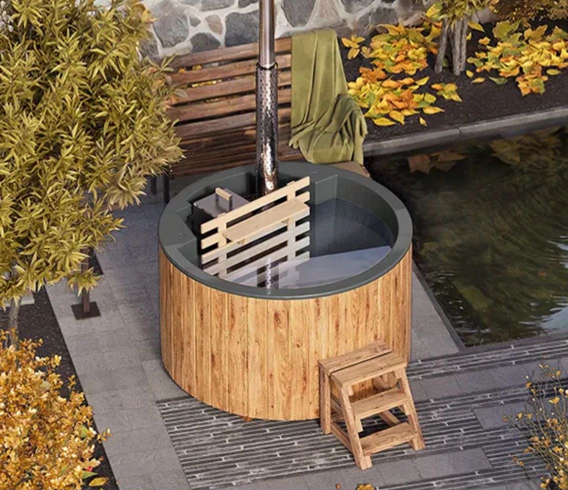 Round Hot Tub