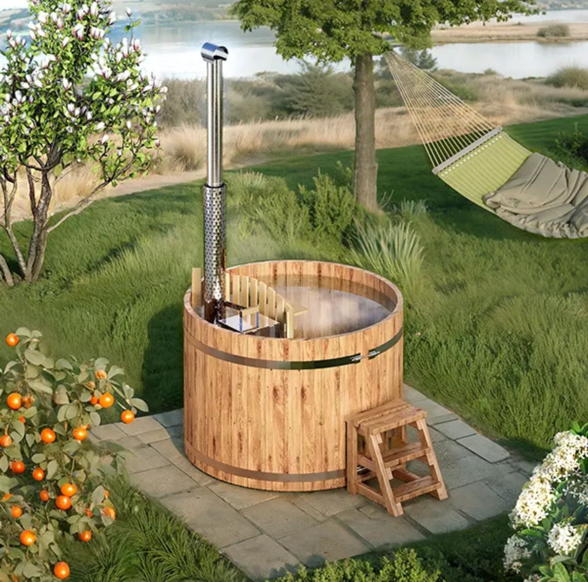 Wooden Hot Tub