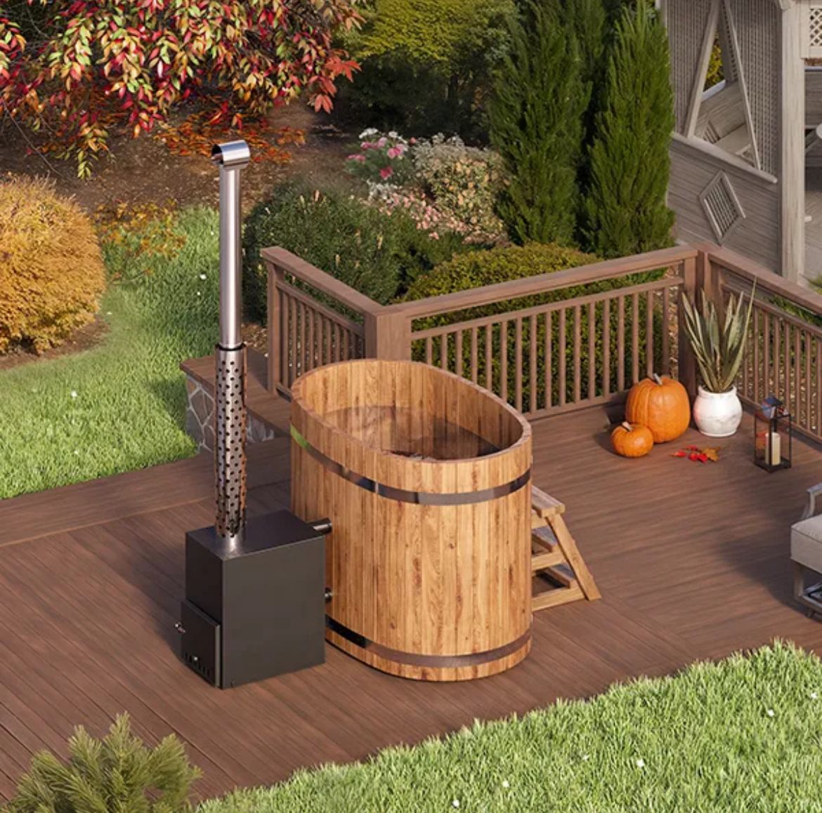 Wooden Hot Tub