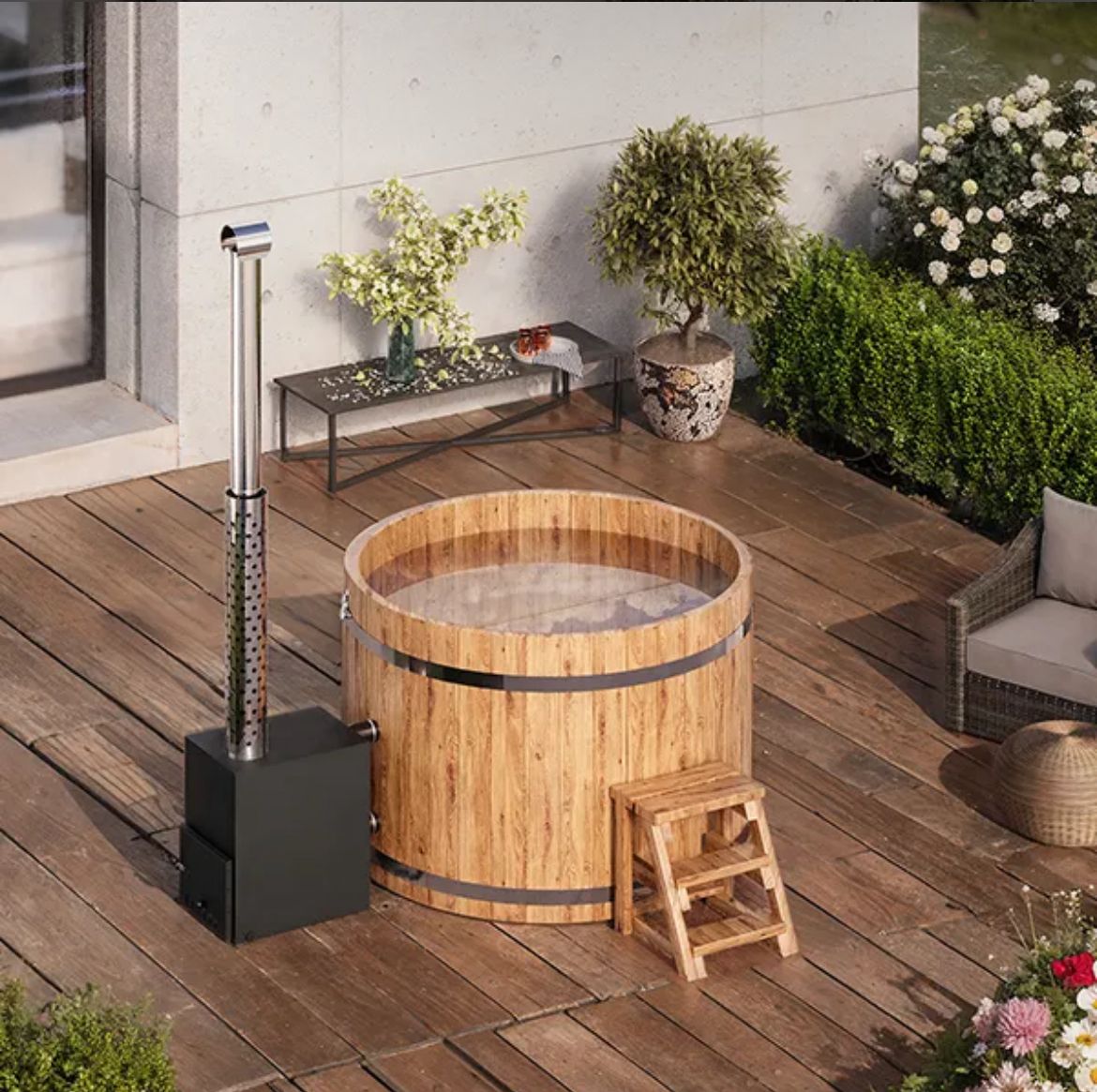 Wooden Hot Tub