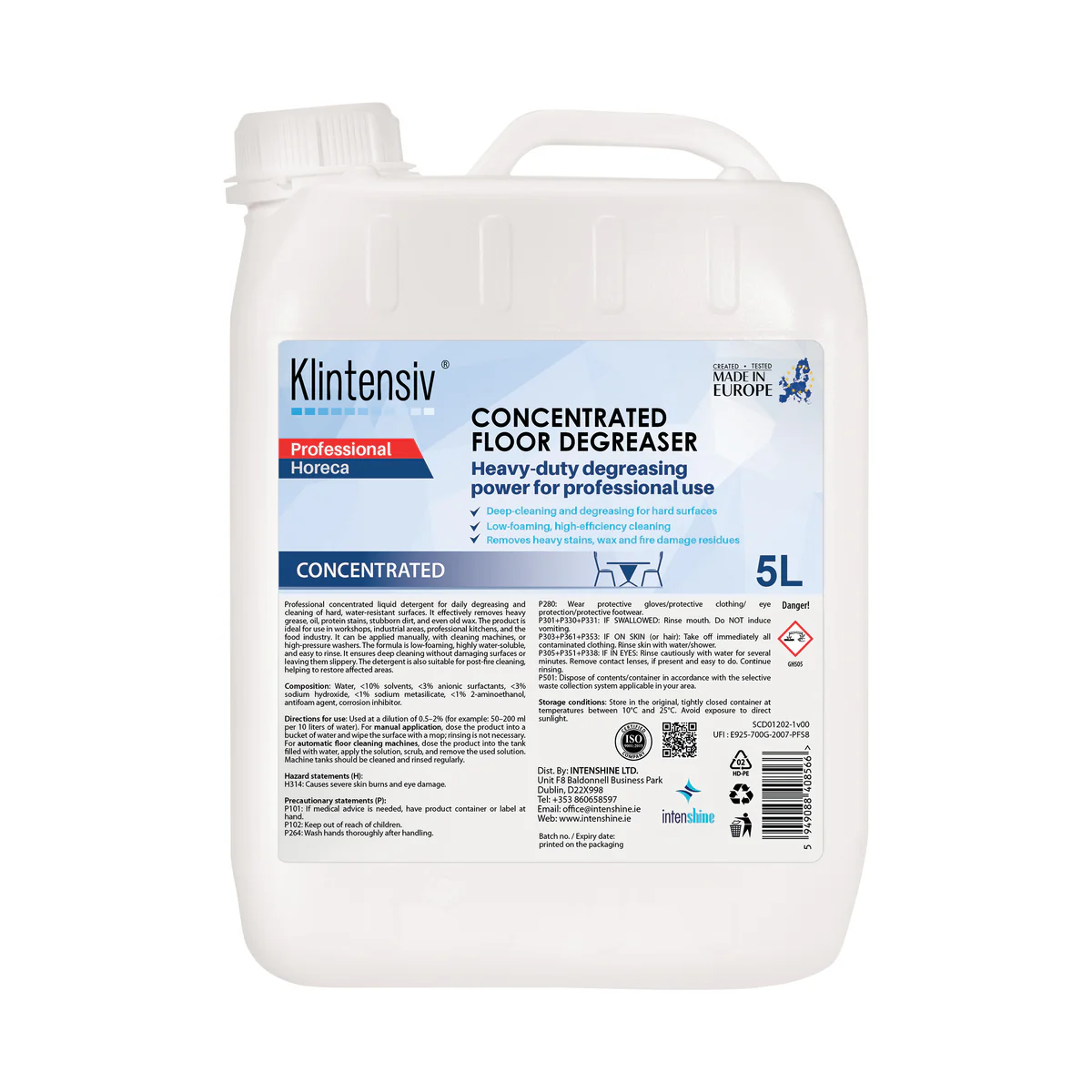 CONCENTRATED FLOOR DEGREASER thumbnail 2