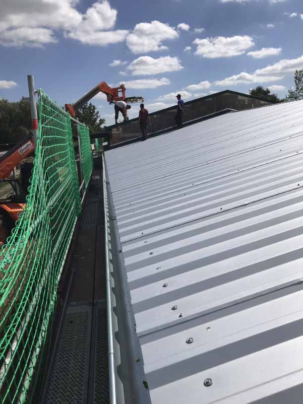 Agricultural roof renovation